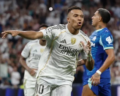 Mbappé Fires Los Blancos to Victory Amid Setbacks and Red Card Against Olympique Marseille