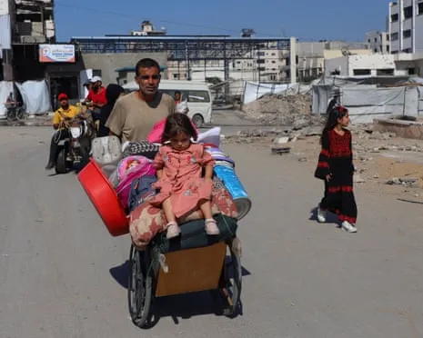 Running away from Destruction to Peril: Gaza Residents Grapple with Impossible Choice