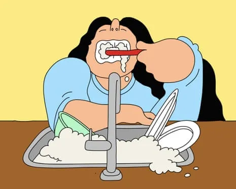 Should My Roommate Cease Cleaning Her Teeth at the Kitchen Sink?