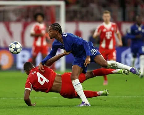 Chelsea's manager fumes after the German giants center-back Jonathan Tah escapes red card during UCL setback