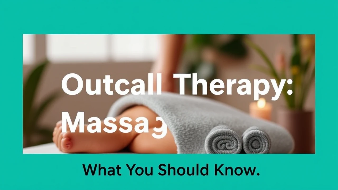 The Emergence of Outcall Massage Therapy: What You Should Know