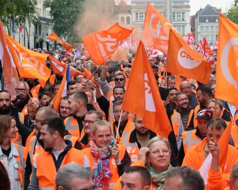 Nationwide Strike Demonstrations Witnesses Hundreds of Thousands Protesting Across France